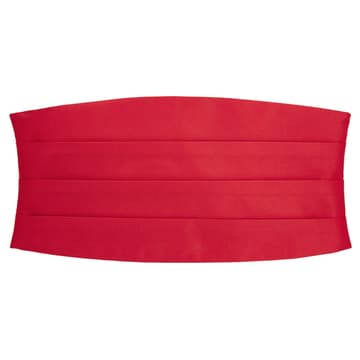 Roter Basic Kummerbund
